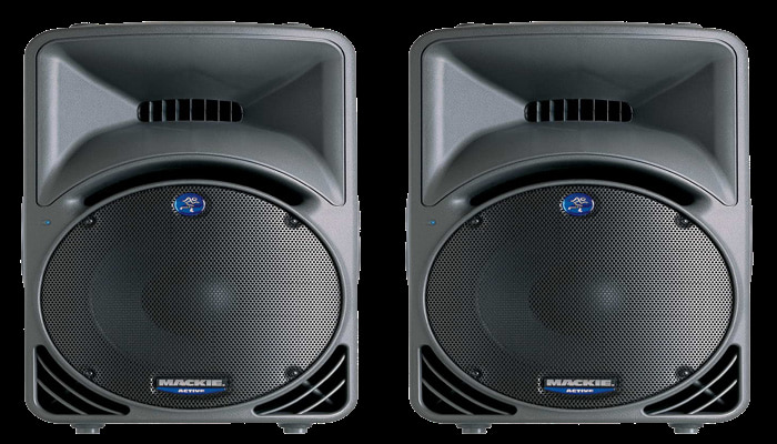 Mackie 450 Speakers